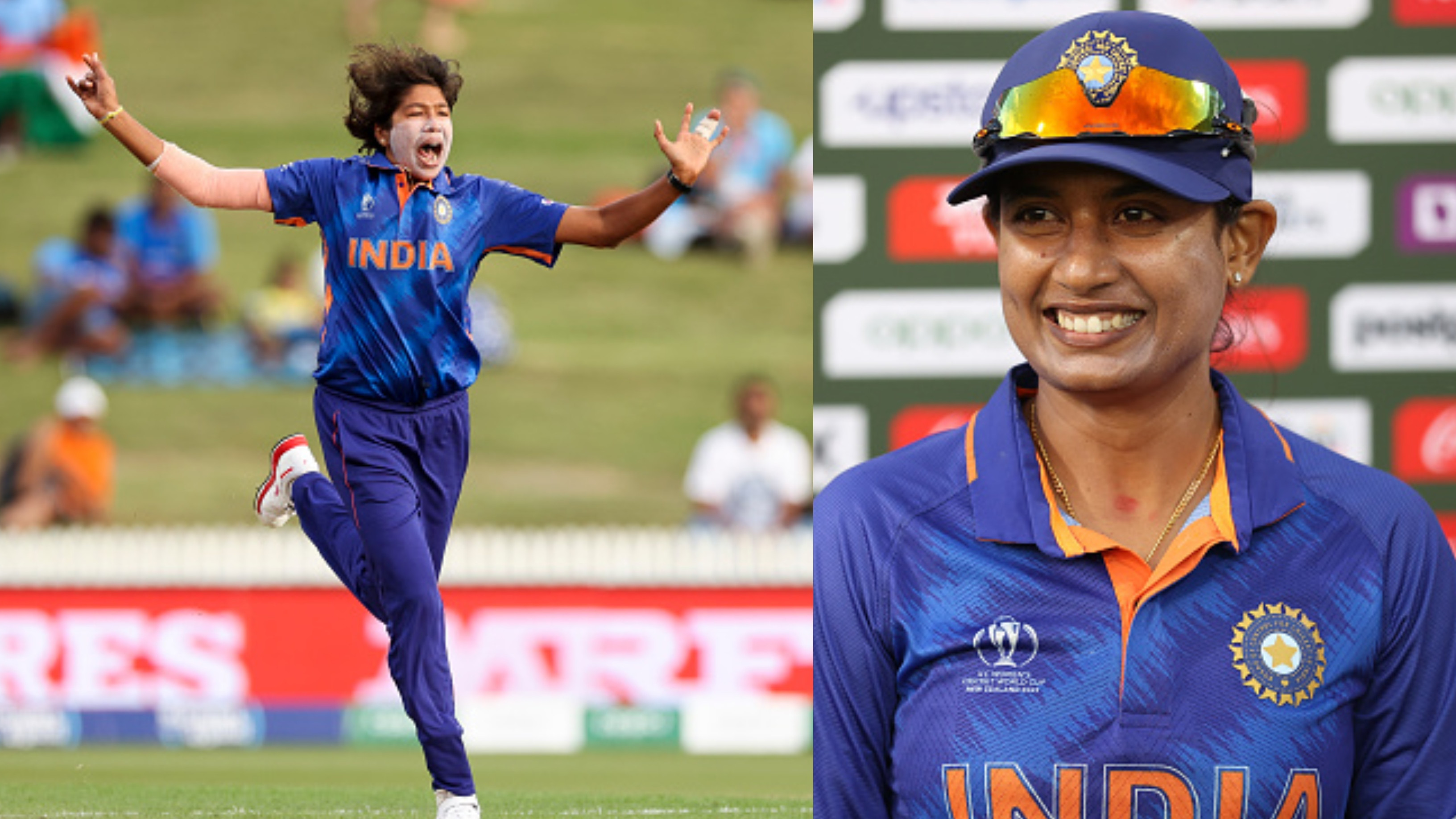 CWC 2022: ‘Honour to play alongside Jhulan Goswami’, Mithali Raj hails senior pacer as she claims 250 ODI scalps