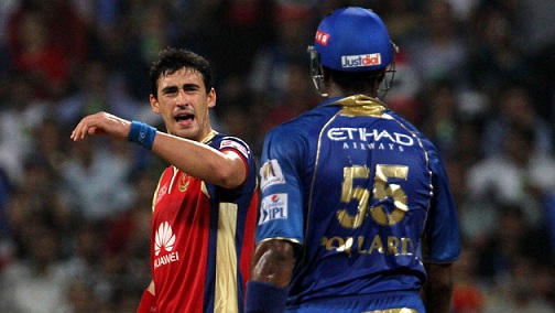Mitchell Starc and Kieron Pollard went after one another like kids fighting on a playground | ESPNcricinfo