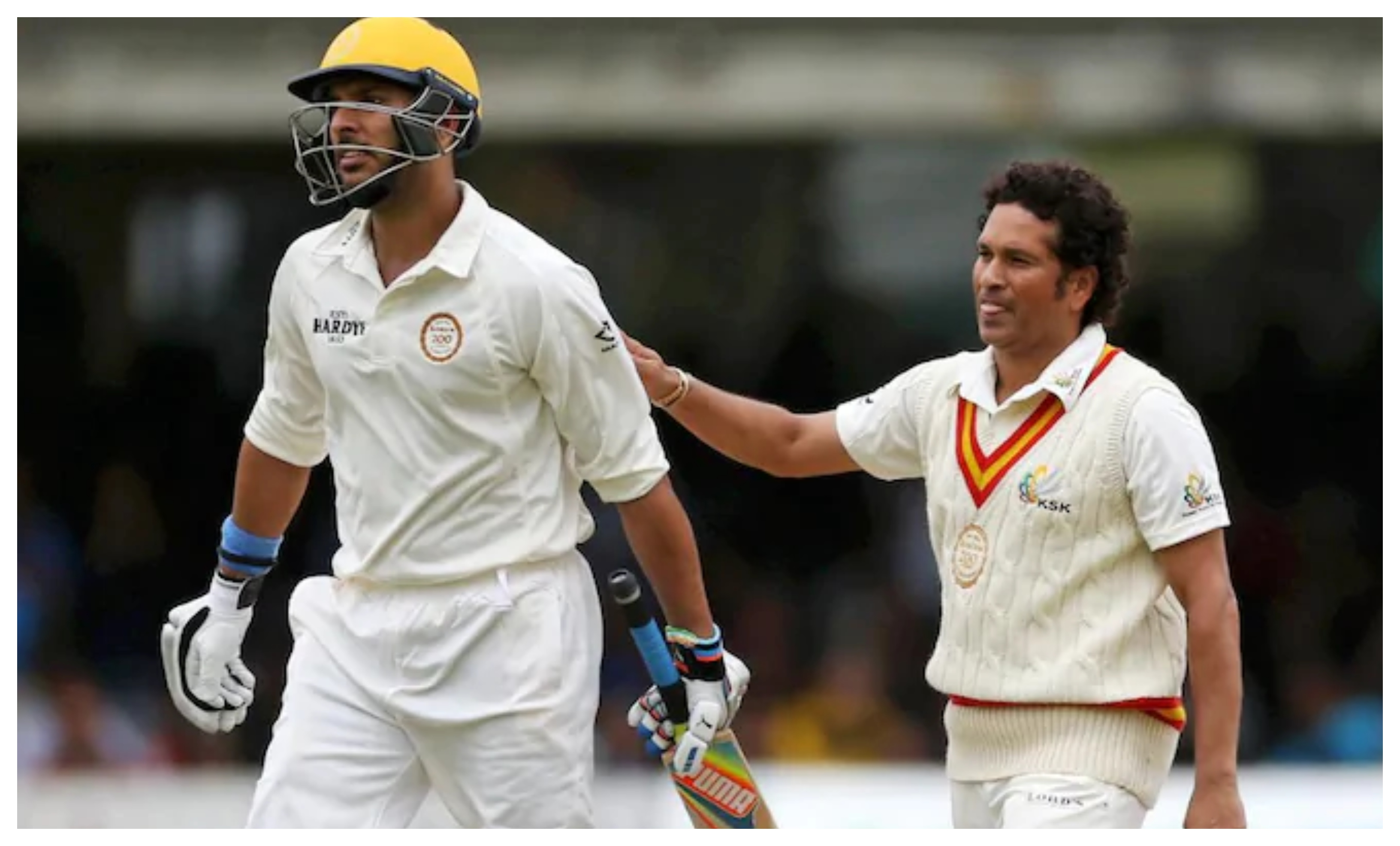 Yuvraj Singh and Sachin Tendulkar | Reuters
