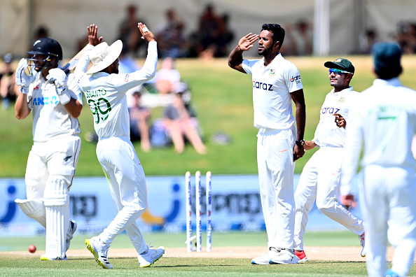 Ebadot Hossian took seven wickets in first Test against New Zealand | Getty 