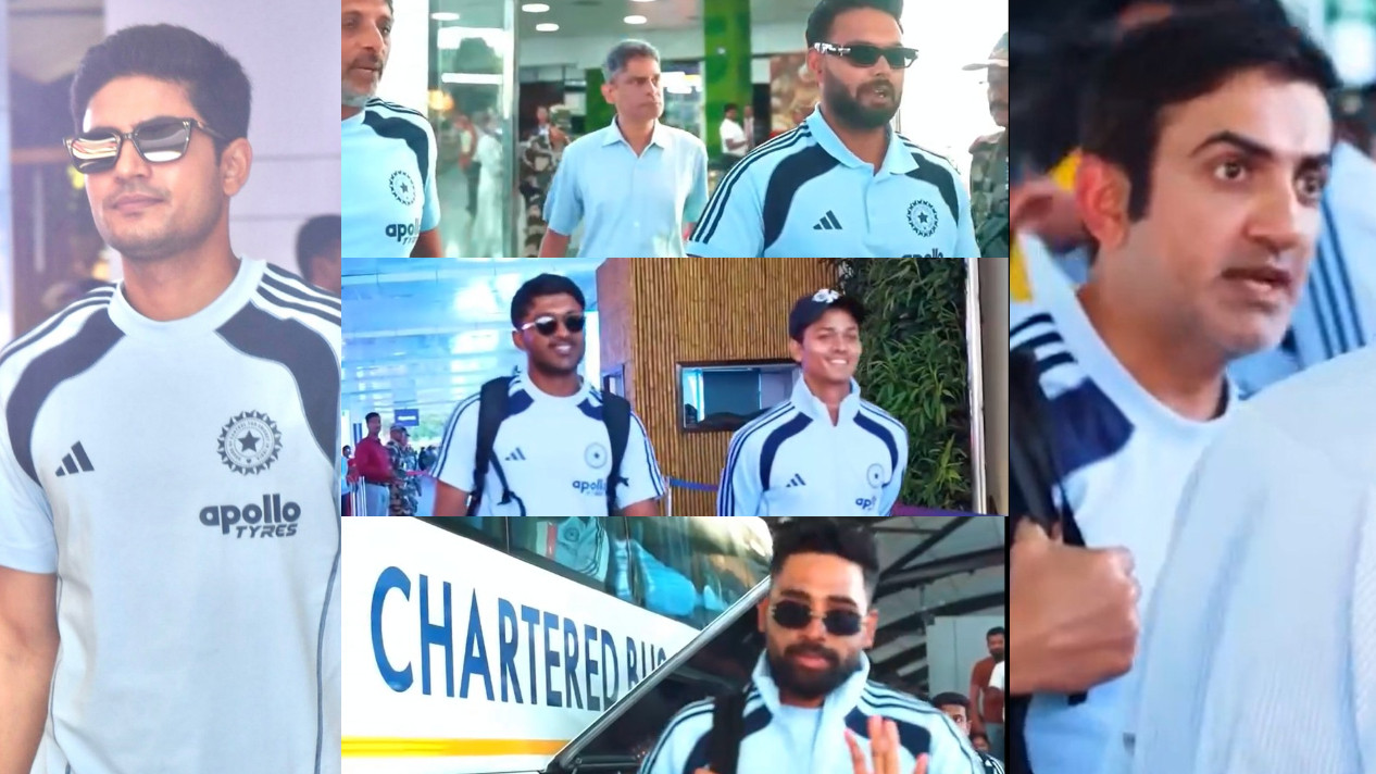 IND v SA 2025: Team India arrives in Guwahati; Shubman Gill desperate to play- Report