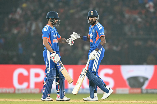 Jitesh Sharma and Hardik Pandya | Getty