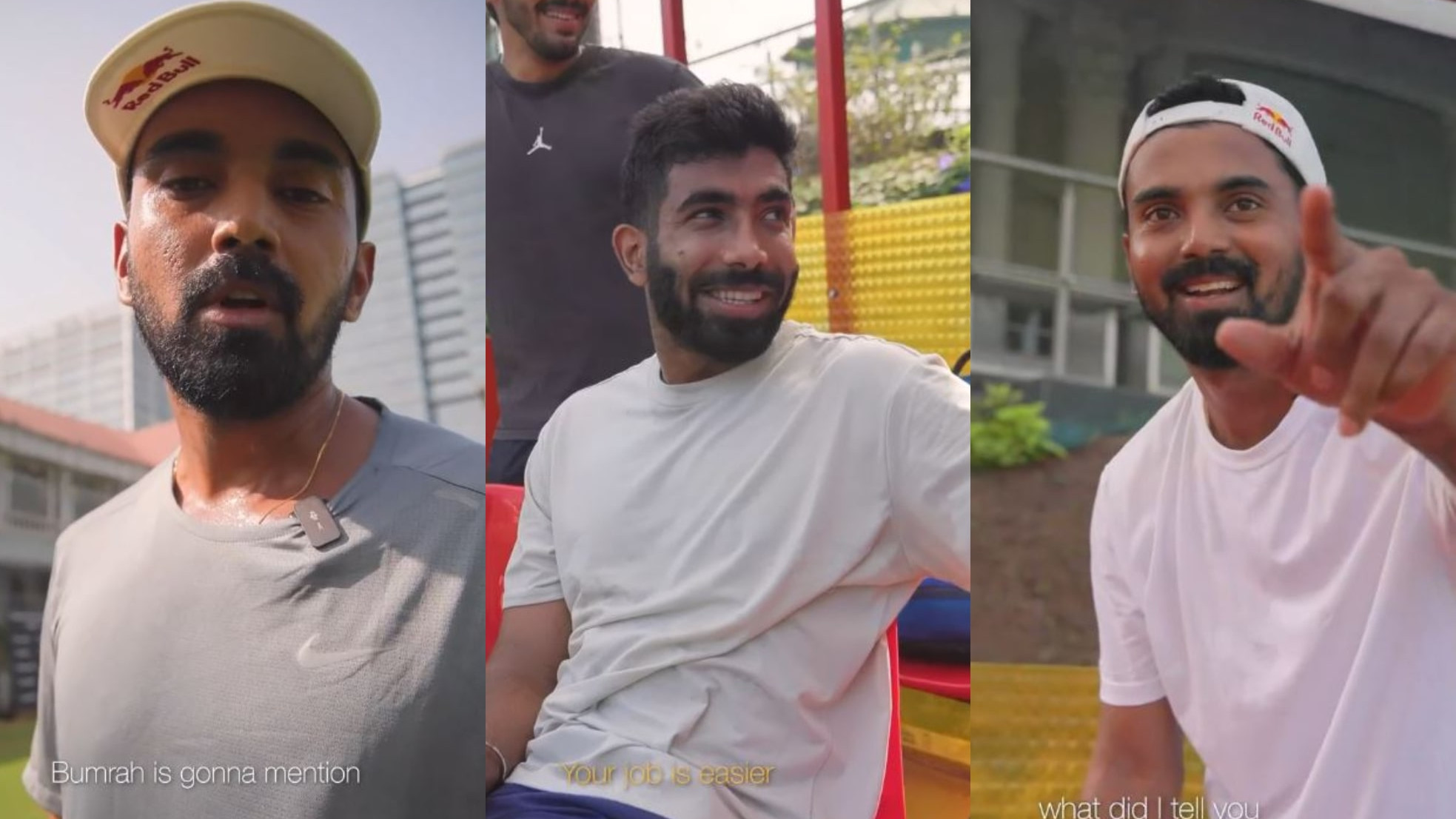 WATCH- KL Rahul and Jasprit Bumrah’s funny banter during training ahead of South Africa tour