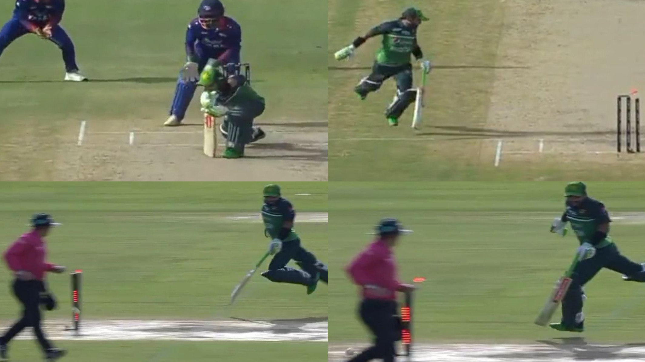 Asia Cup 2023: WATCH- Mohammad Rizwan gets run out trying to avoid getting hit by the ball