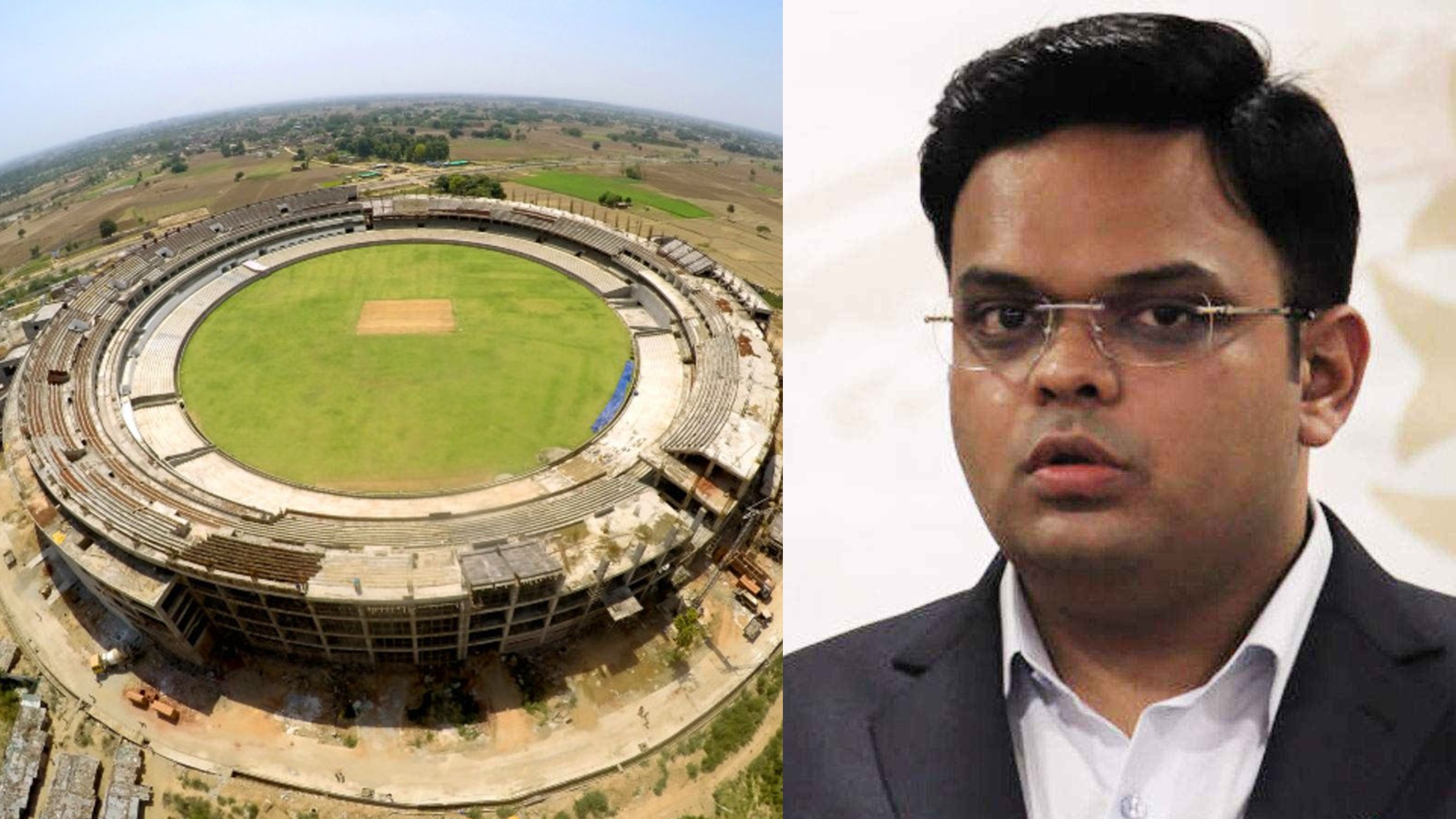 BCCI secretary Jay Shah inspects PCA's high-tech cricket stadium at Mullanpur, Chandigarh