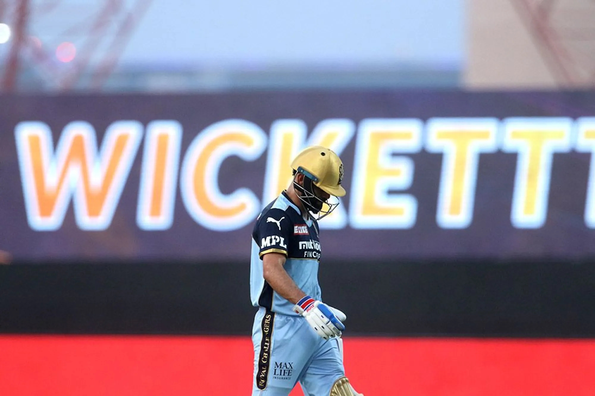 Virat Kohli fell for 5 runs against KKR as RCB folded for 92 runs and lost by 9 wickets | BCCI-IPL