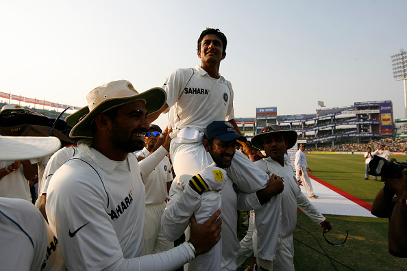 Kumble retired in 2008 as the highest wicket-taker for India with 619 wickets | Getty Images