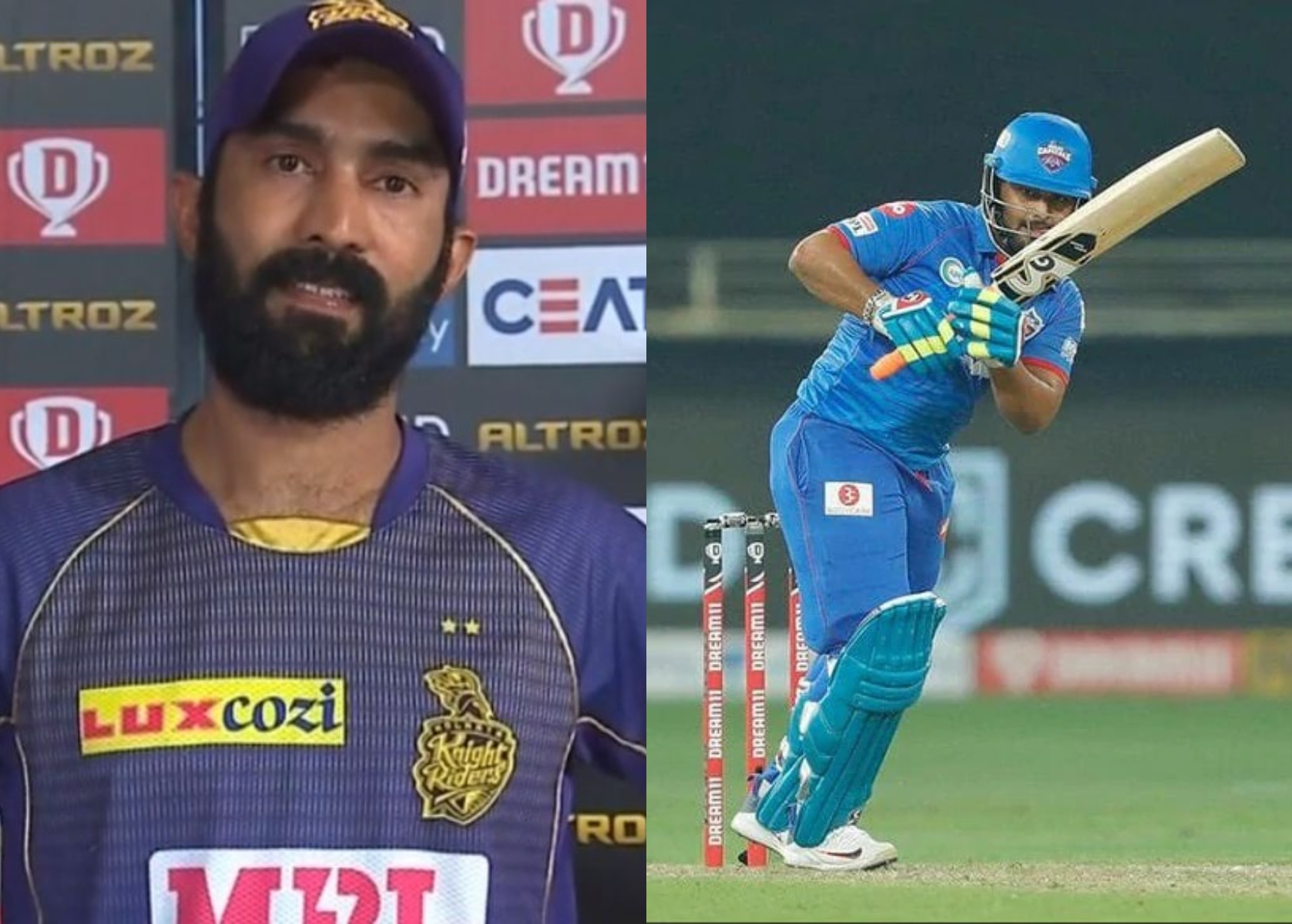 Karthik and Pant had a horror show in IPL 2020 | BCCI/IPL
