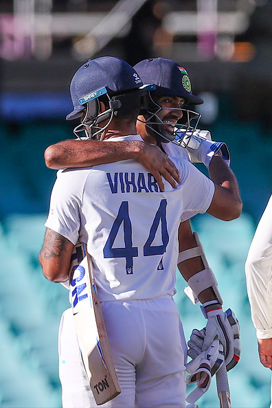 Ashwin and Vihari as the duo earned a brilliant draw | Getty