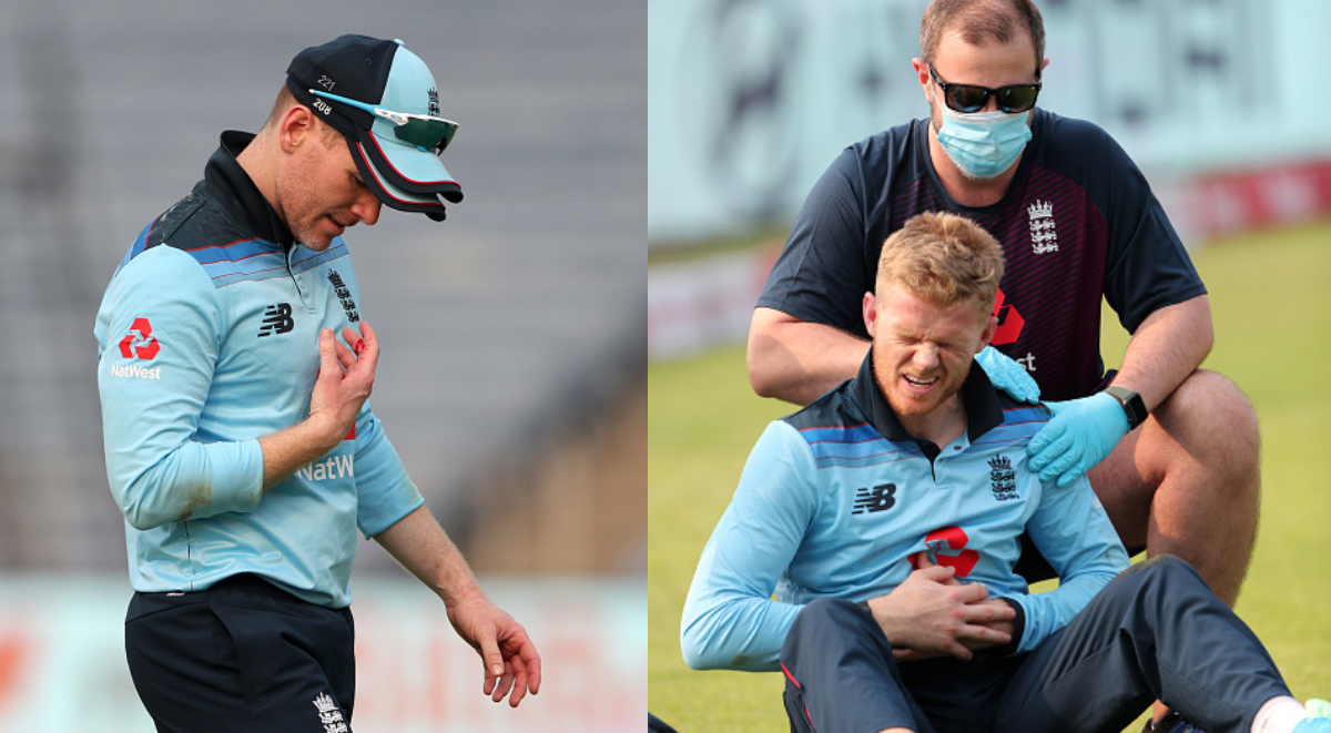 Eoin Morgan and Sam Billings sustained injuries in the first ODI | Getty Images