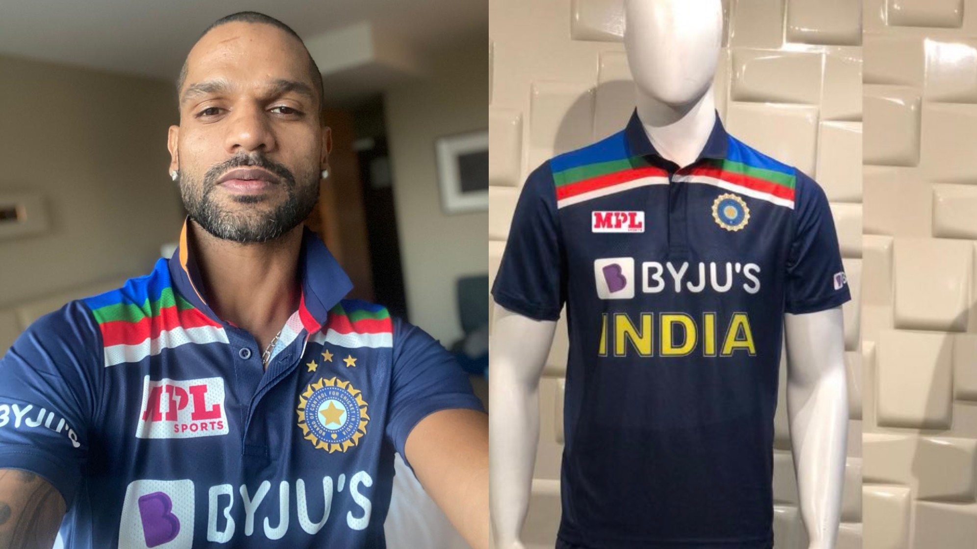 AUS v IND 2020-21: Shikhar Dhawan reveals India’s new-look jersey for Australia white-ball series