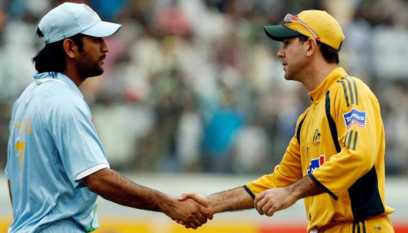 MS Dhoni and Ricky Ponting | GETTY