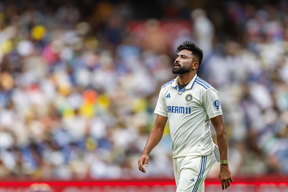 Mohammed Siraj has 13 wickets in BGT 2024 at SR of 49 | Getty