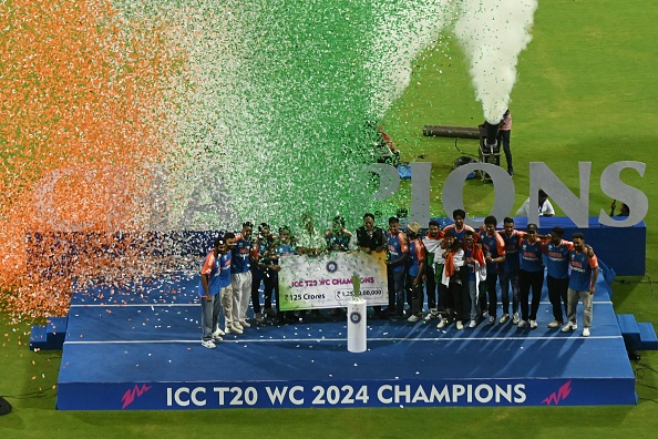 Team India received a hefty prize money for their T20 World Cup title win | Getty 