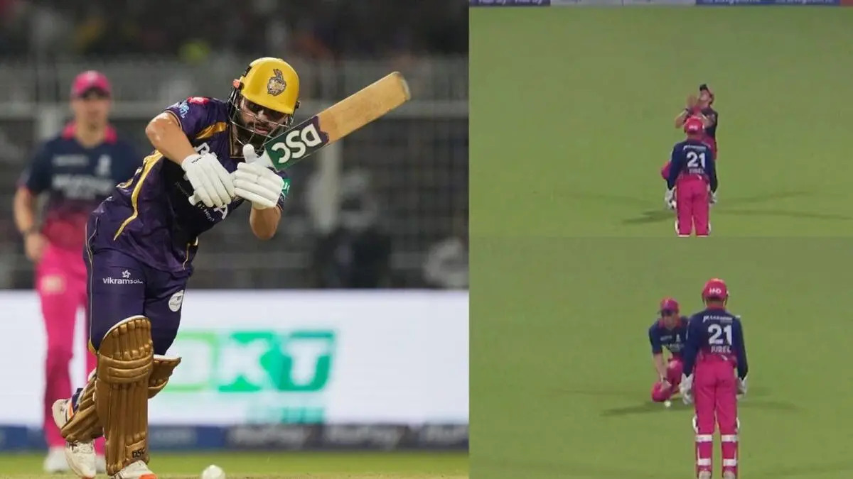 Rinku Singh dropped catch | BCCI-IPL/ X