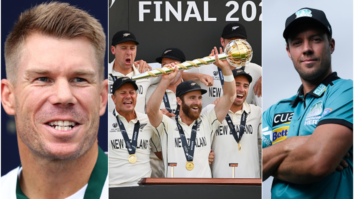 WTC 2021 Final: David Warner and AB de Villiers laud New Zealand for winning the 'Ultimate Test'