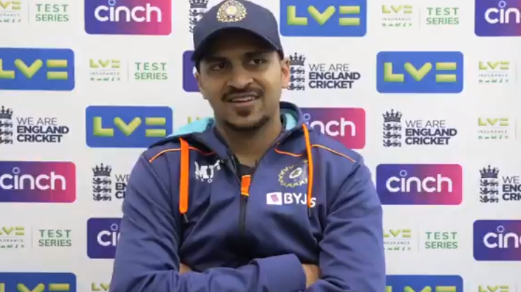 ENG v IND 2021: WATCH - Shardul Thakur reacts to the 'Lord' title given by social media