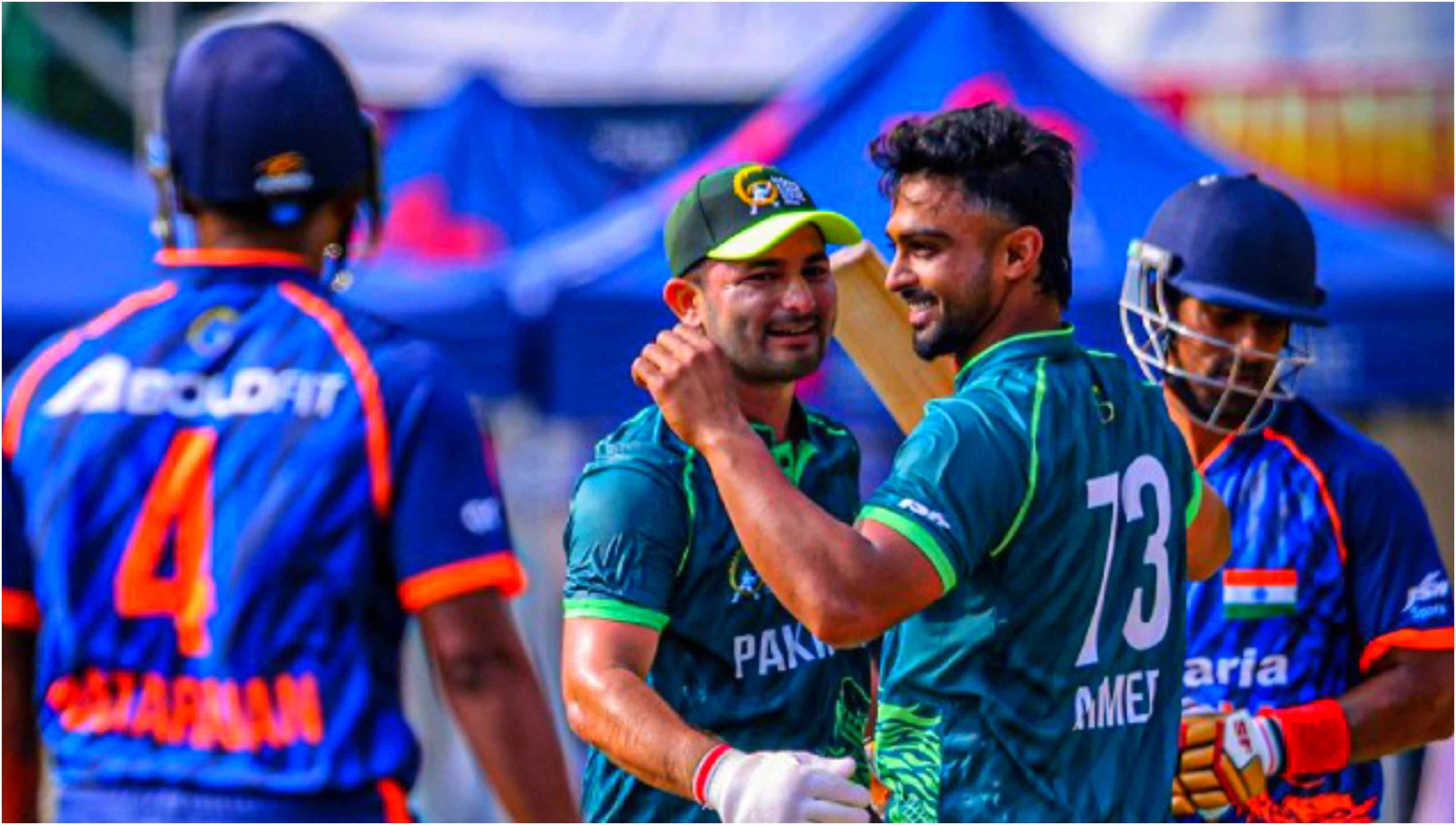 India vs Pakistan at Hong Kong Sixes | X