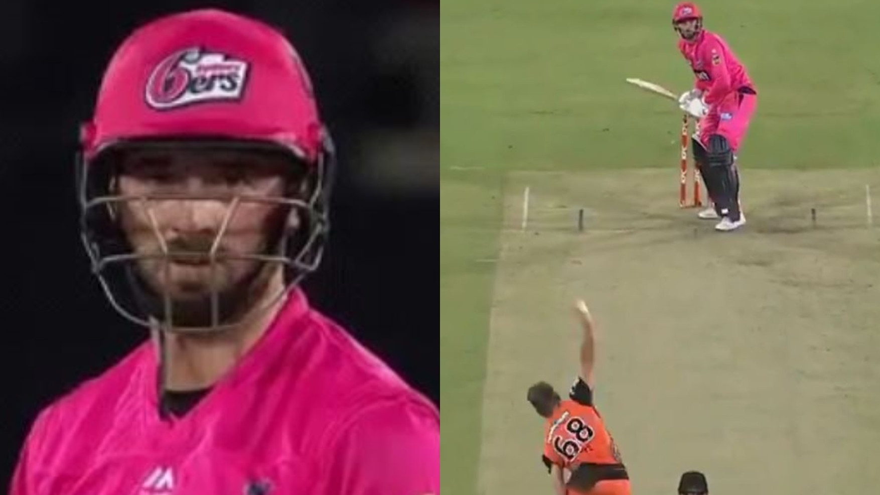 BBL 10: WATCH- Andrew Tye bowls a wide leaving James Vince stranded on 98* as Sixers win