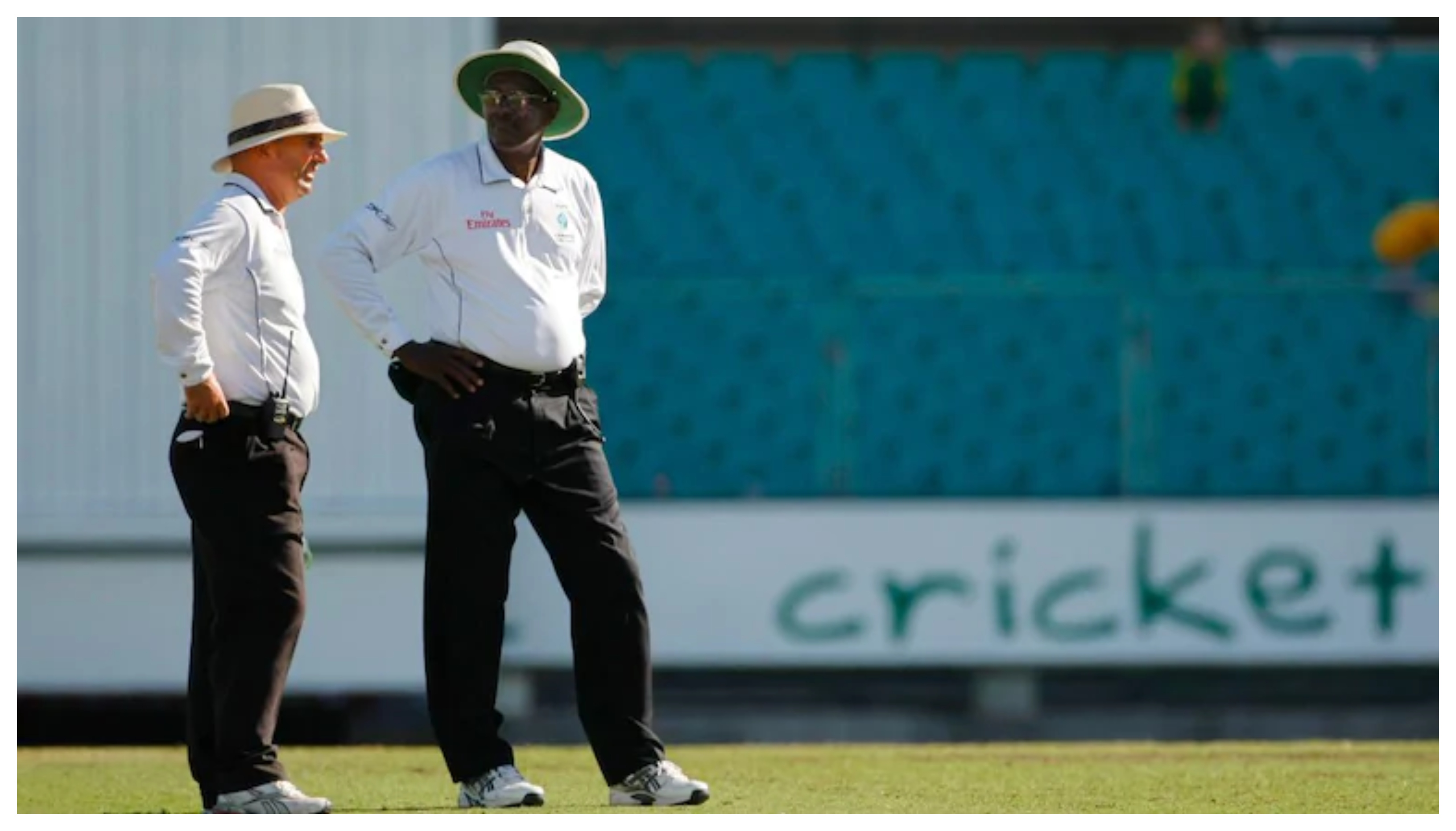 Steve Bucknor and Mark Benson were criticised for their umpiring in the 2008 Sydney Test | Reuters