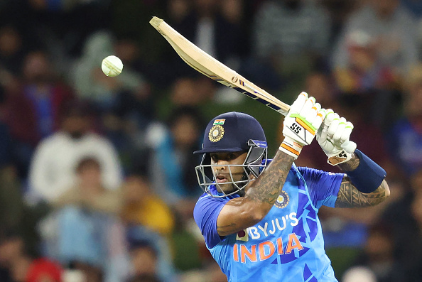 Suryakumar Yadav hit his second T20I ton in 2022 | Getty