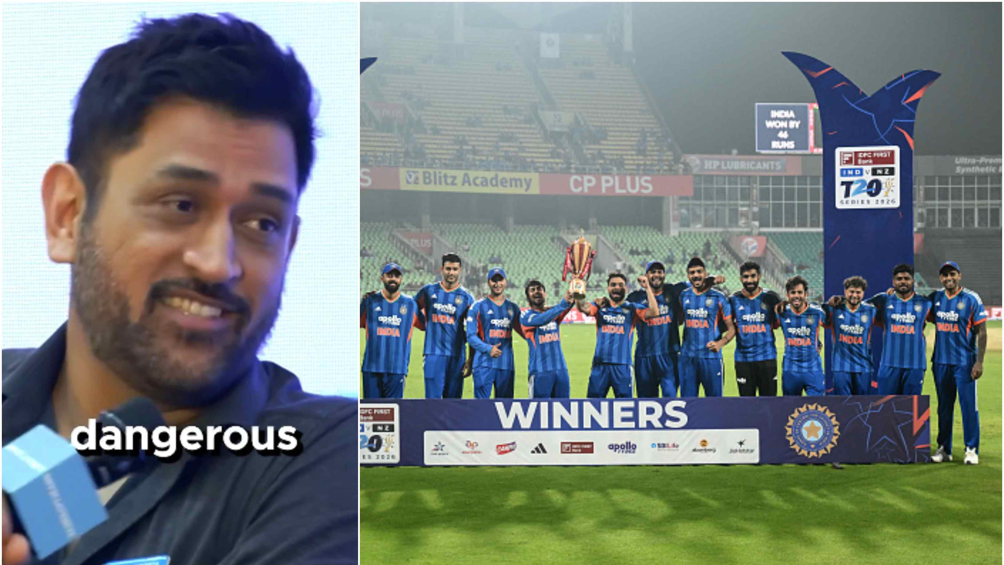 WATCH: “One of the most dangerous teams,” MS Dhoni’s rich praise for Suryakumar Yadav-led India ahead of T20 World Cup