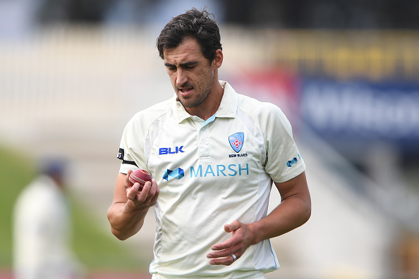 Mitchell Starc for the New South Wales Blues | Getty