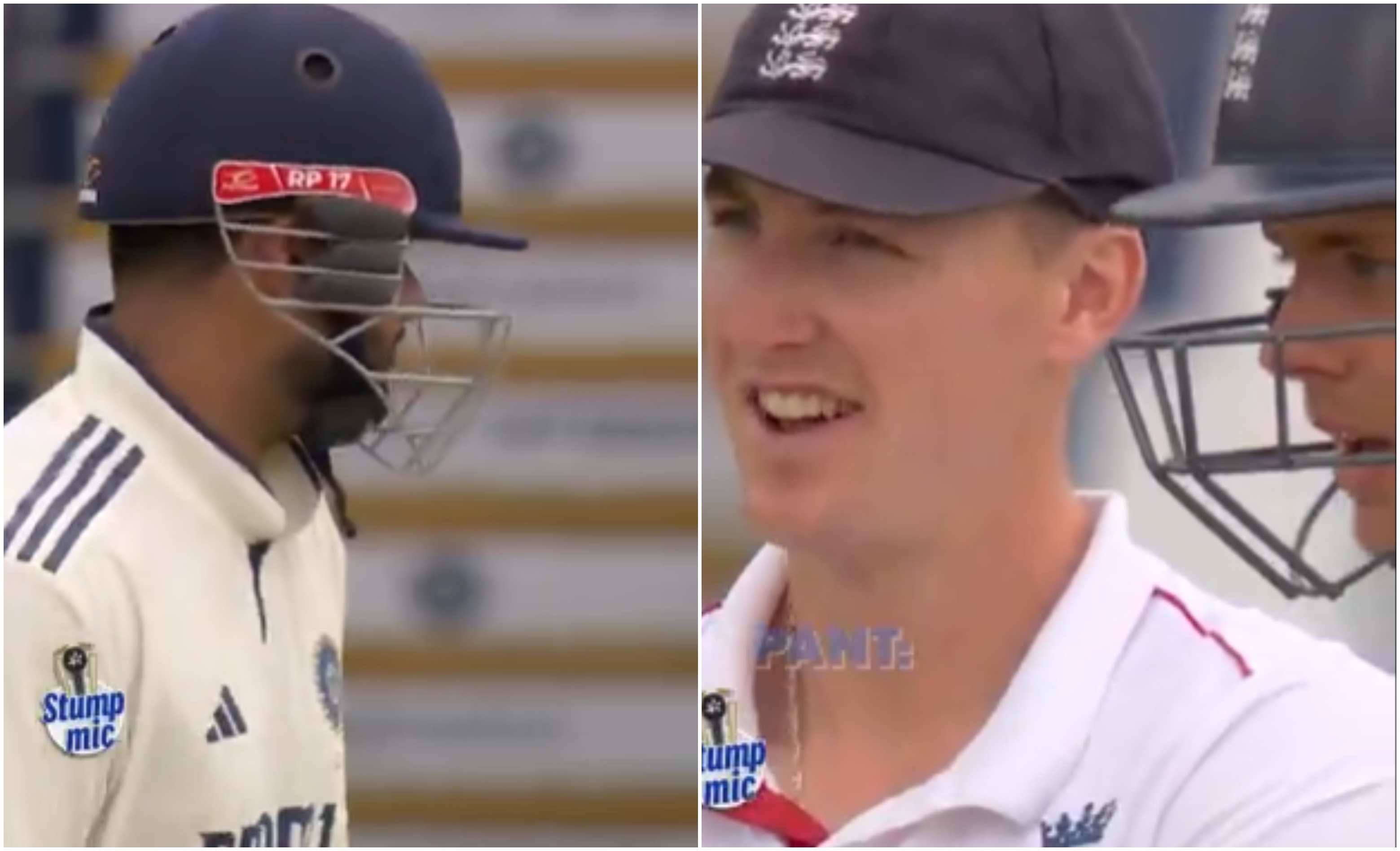 The stump mic picked up the chatter between Pant and Smith | Screengrab