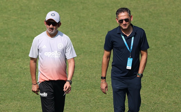 Gautam Gambhir and Ajit Agarkar | Getty
