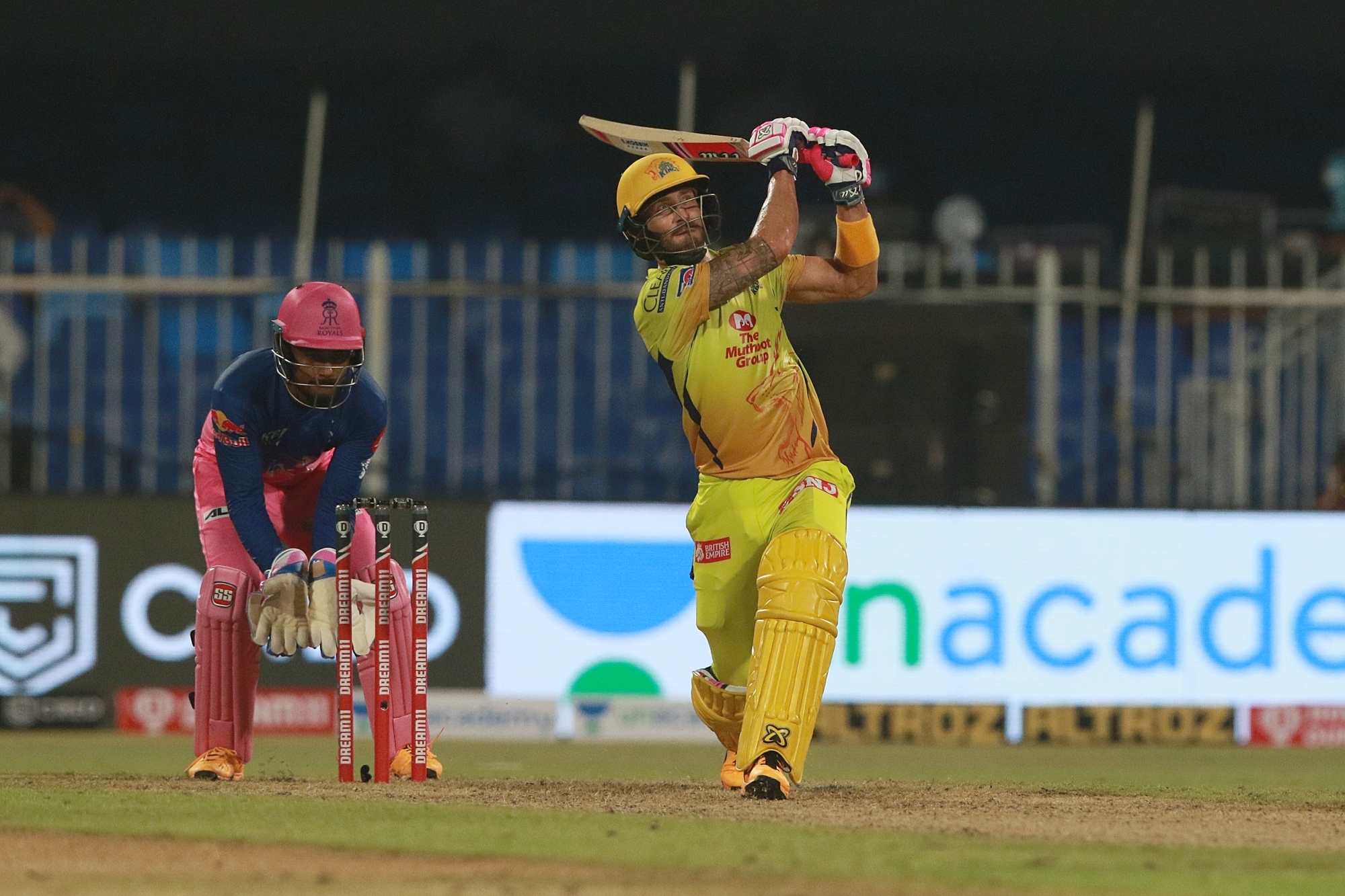 Faf du Plessis has scored fifties in each of the first two matches of CSK in this IPL (Photo - IANS)
