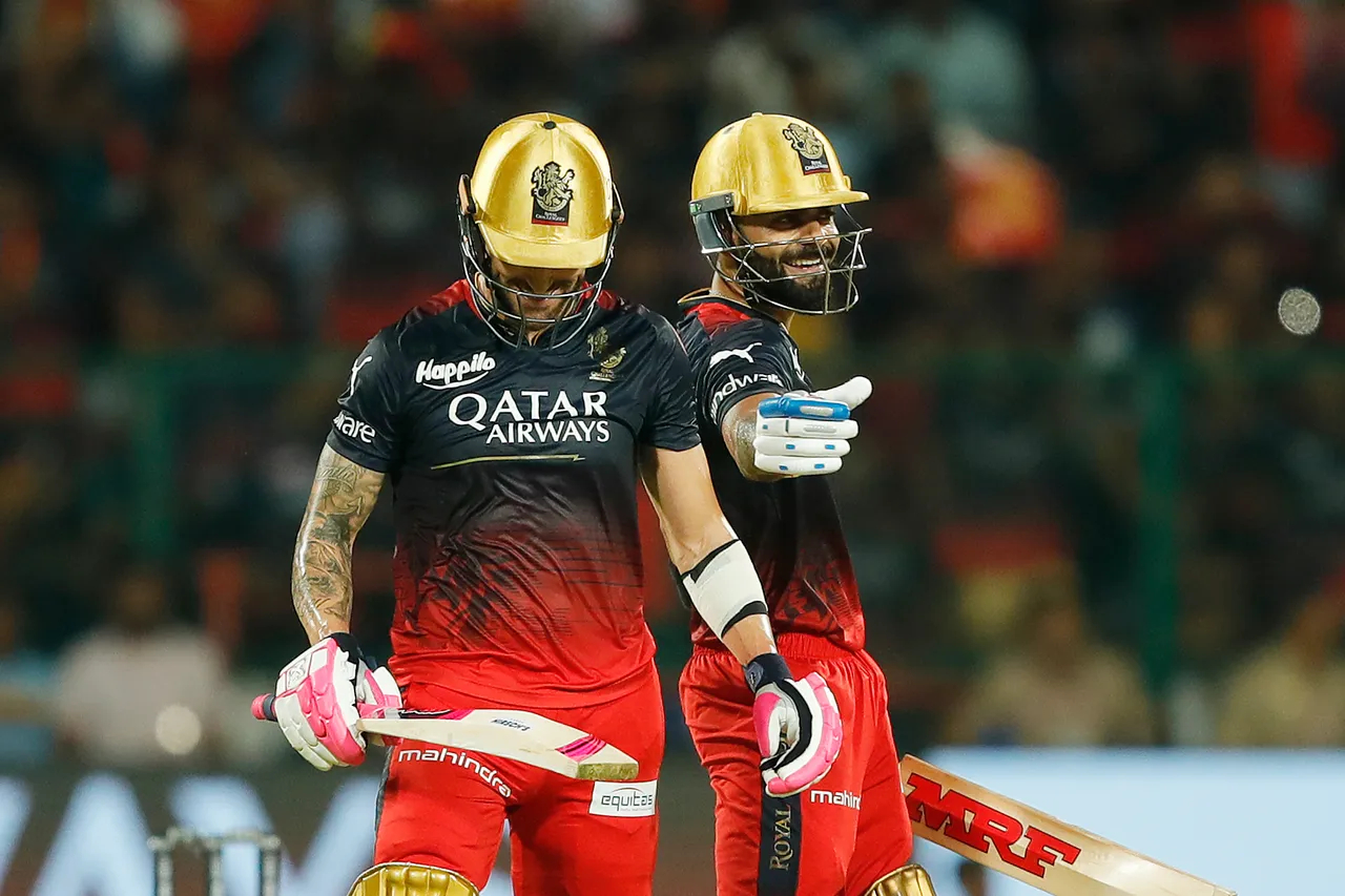 Faf du Plessis and Virat Kohli | IPL-BCCI