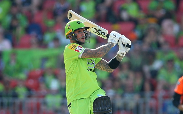Alex Hales was one of the top run-getters in BBL 10, including hitting a century | Getty