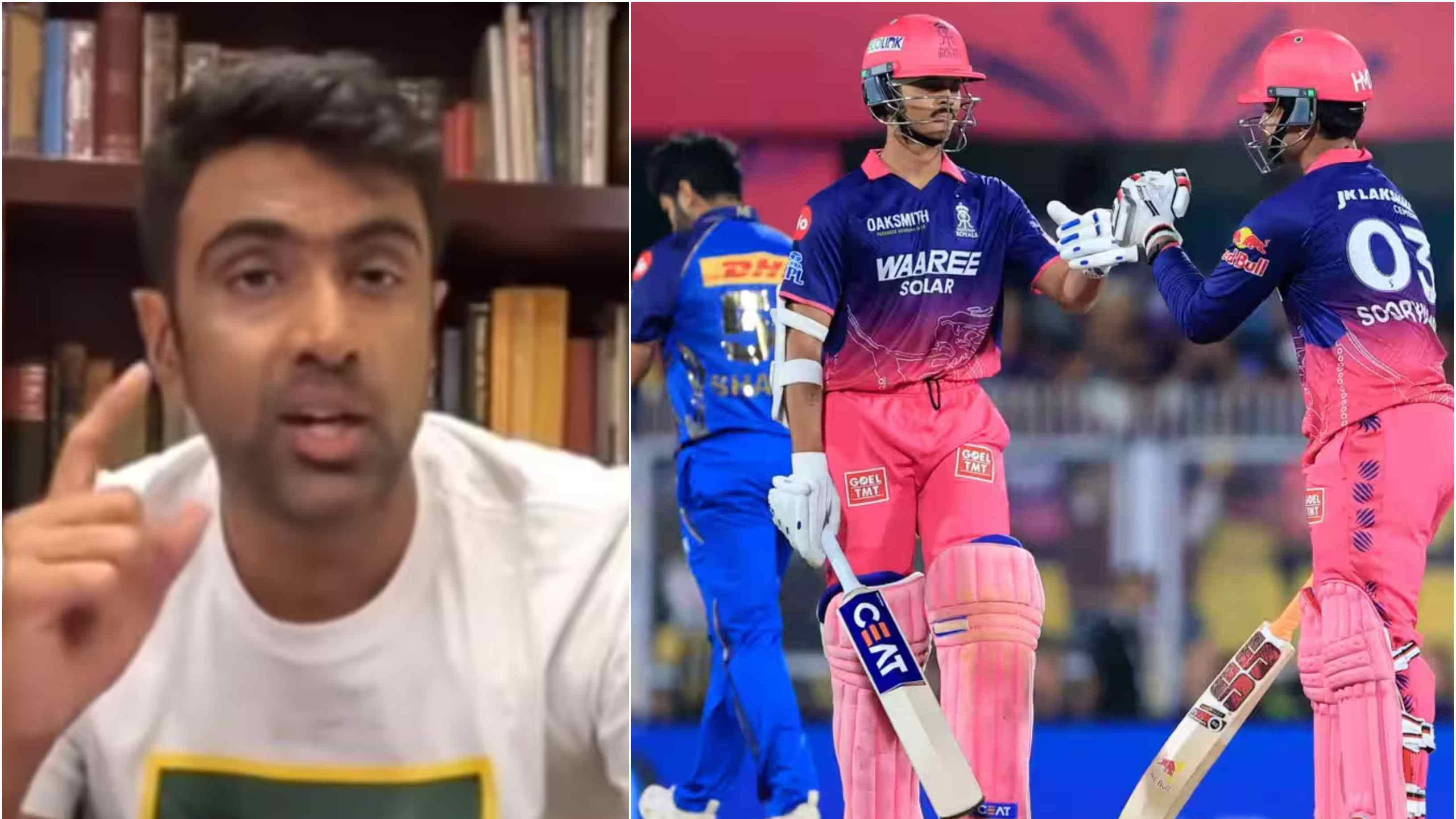 IPL 2026: “If you remember Sehwag and Chopra…,” Ashwin claims Jaiswal 'rattled' by Sooryavanshi’s dominance this season