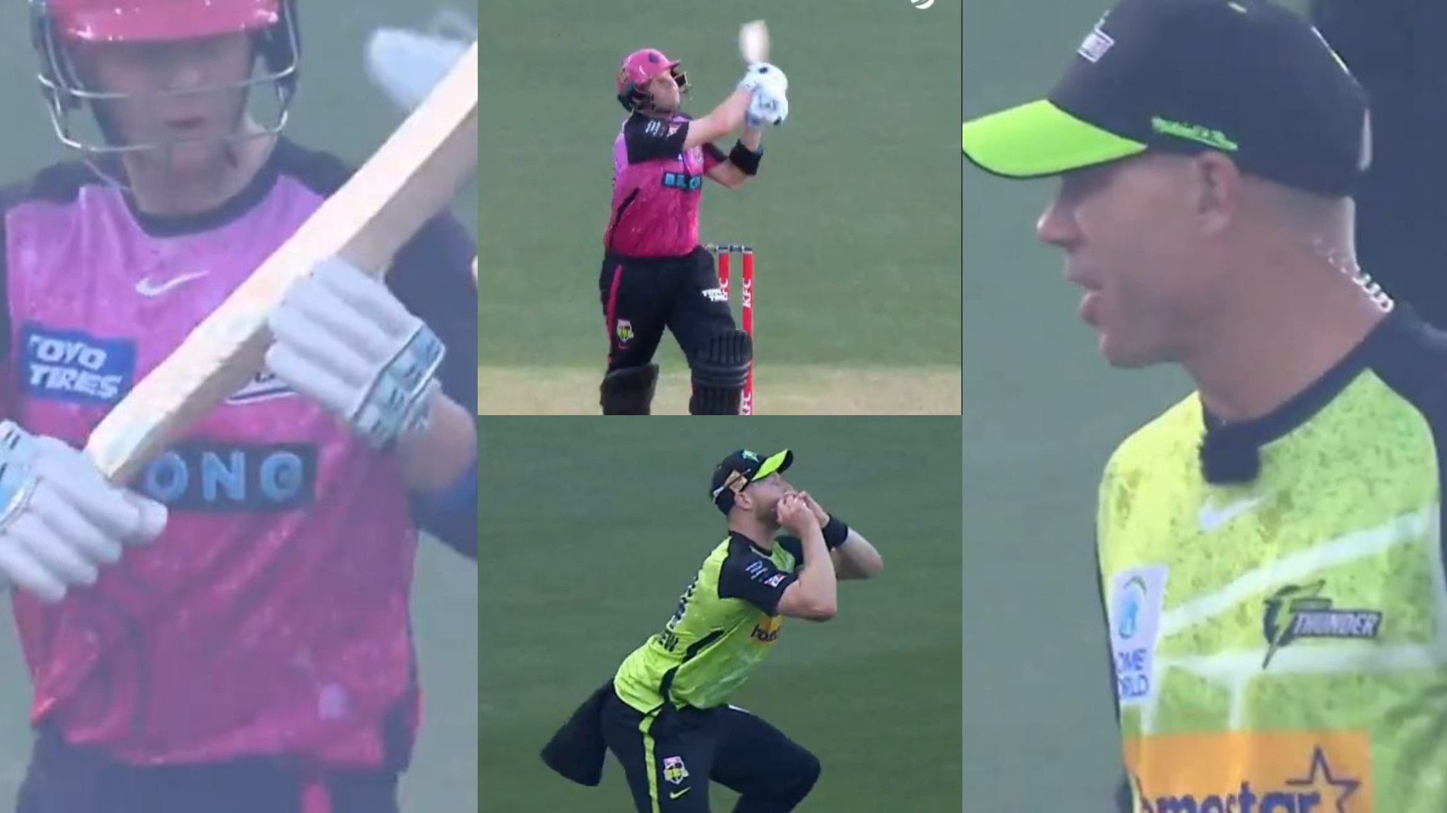 BBL 13: WATCH- Steve Smith falls for golden duck after ‘Novak’ sledge by David Warner