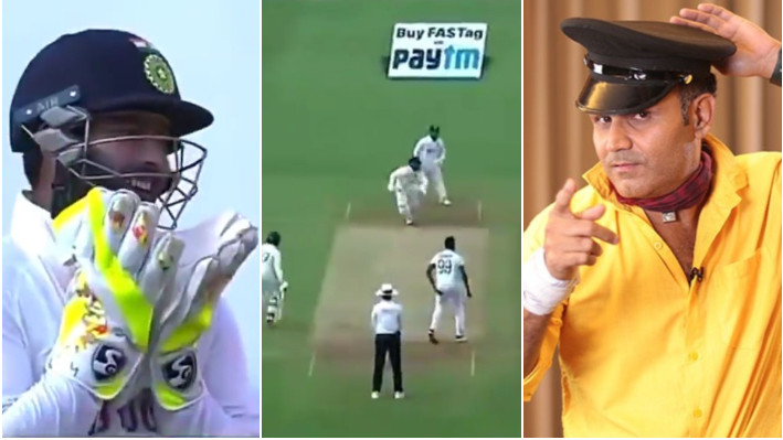 IND v ENG 2021: WATCH - Virender Sehwag calls Rishabh Pant 'The ultimate street cricketer' for making sounds