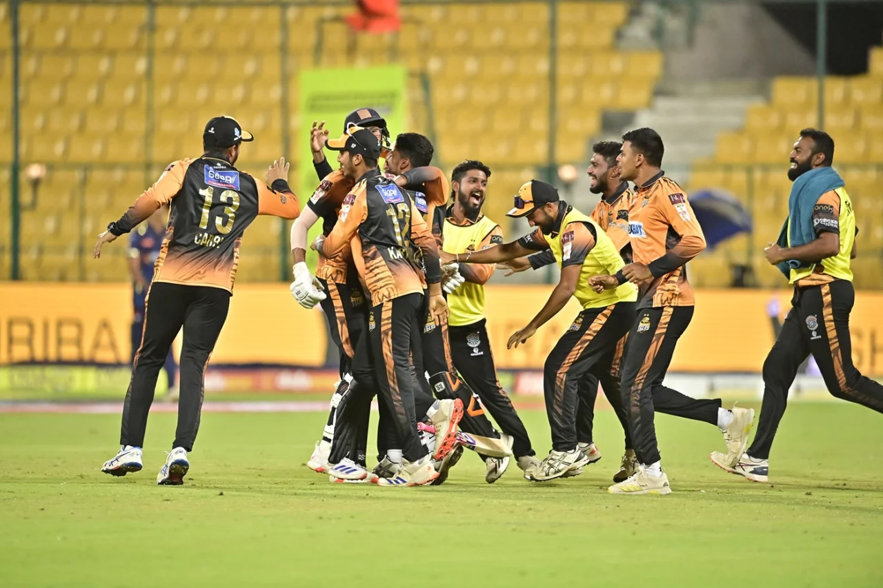 Hubli Tigers celebrate | KSCA