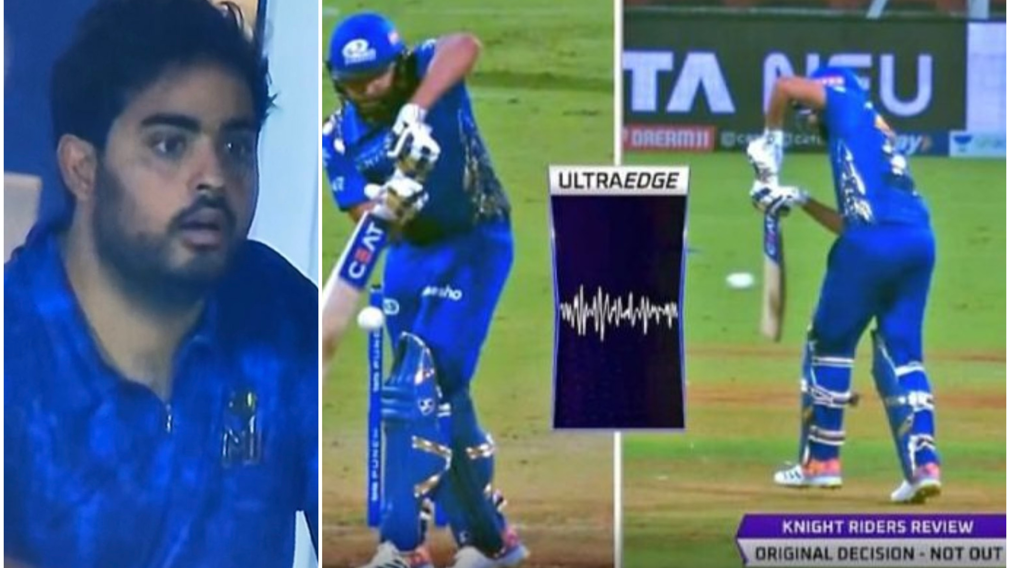 IPL 2022: Twitterati react after Rohit Sharma given out in a controversial fashion by third umpire