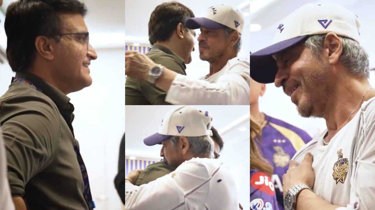 Sourav Ganguly and Shah Rukh Khan | KKR X