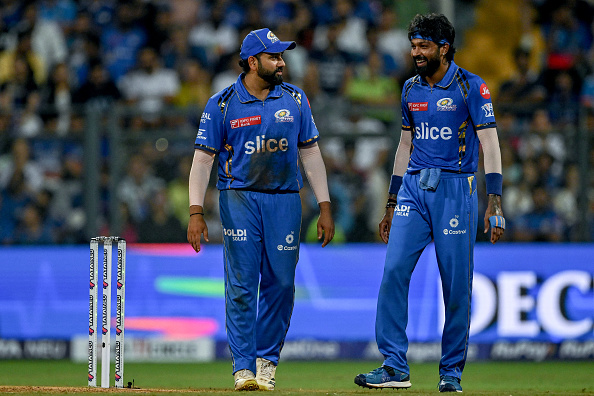 Rohit Sharma and Hardik Pandya | Getty