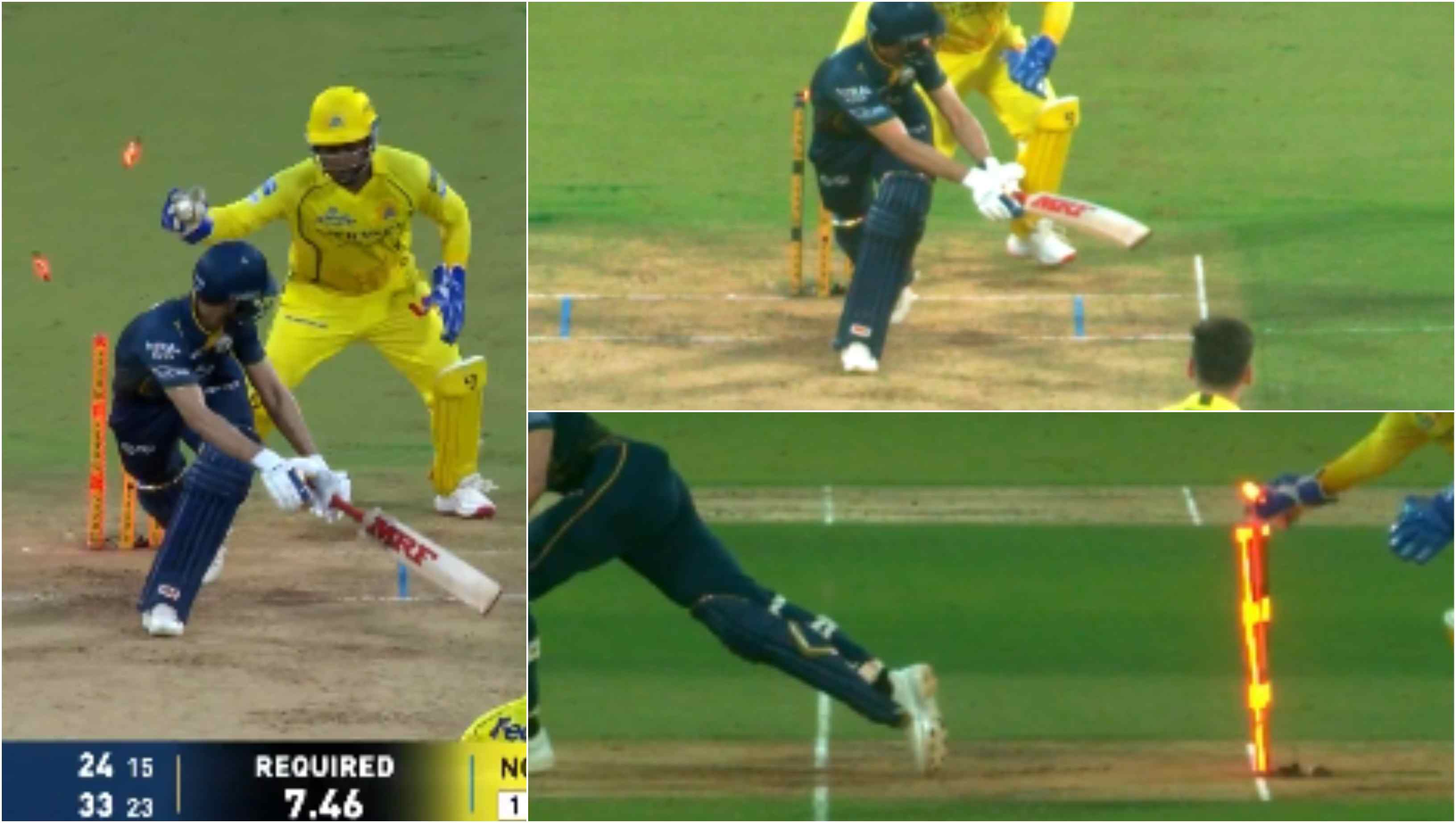 Sanju Samson pulled off a brilliant stumping to get rid of Shubman Gill | IPL/X