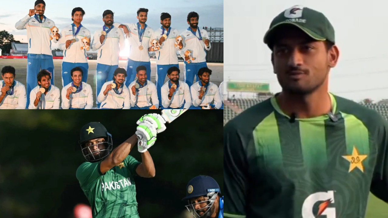 WATCH- “India is world’s no.1 team”- Hasan Nawaz; says Pakistan losing Asian Games final still hurts him