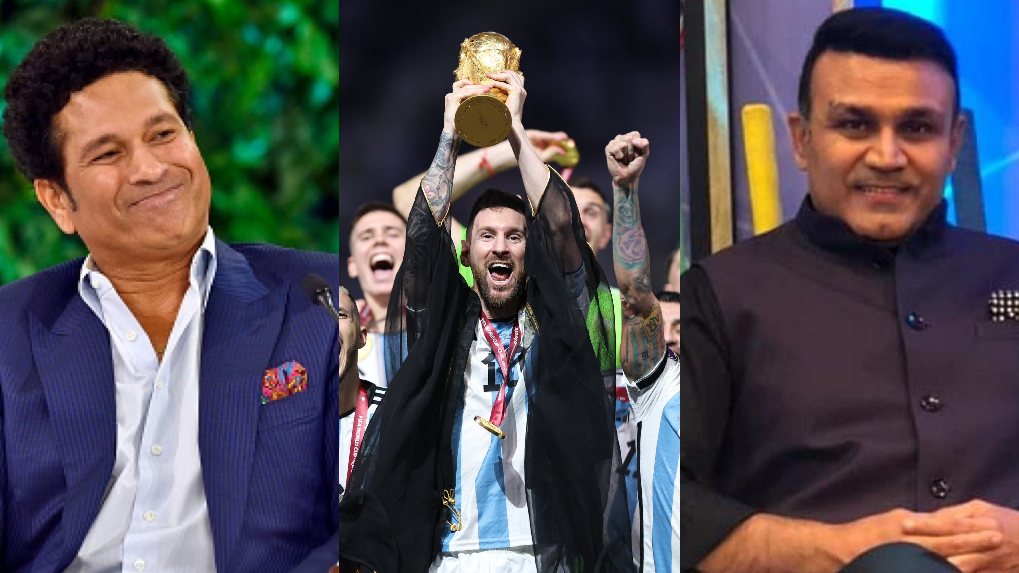Argentina end 36-year wait for FIFA World Cup title; Indian cricket fraternity hails 'Golden Ball' winner Lionel Messi