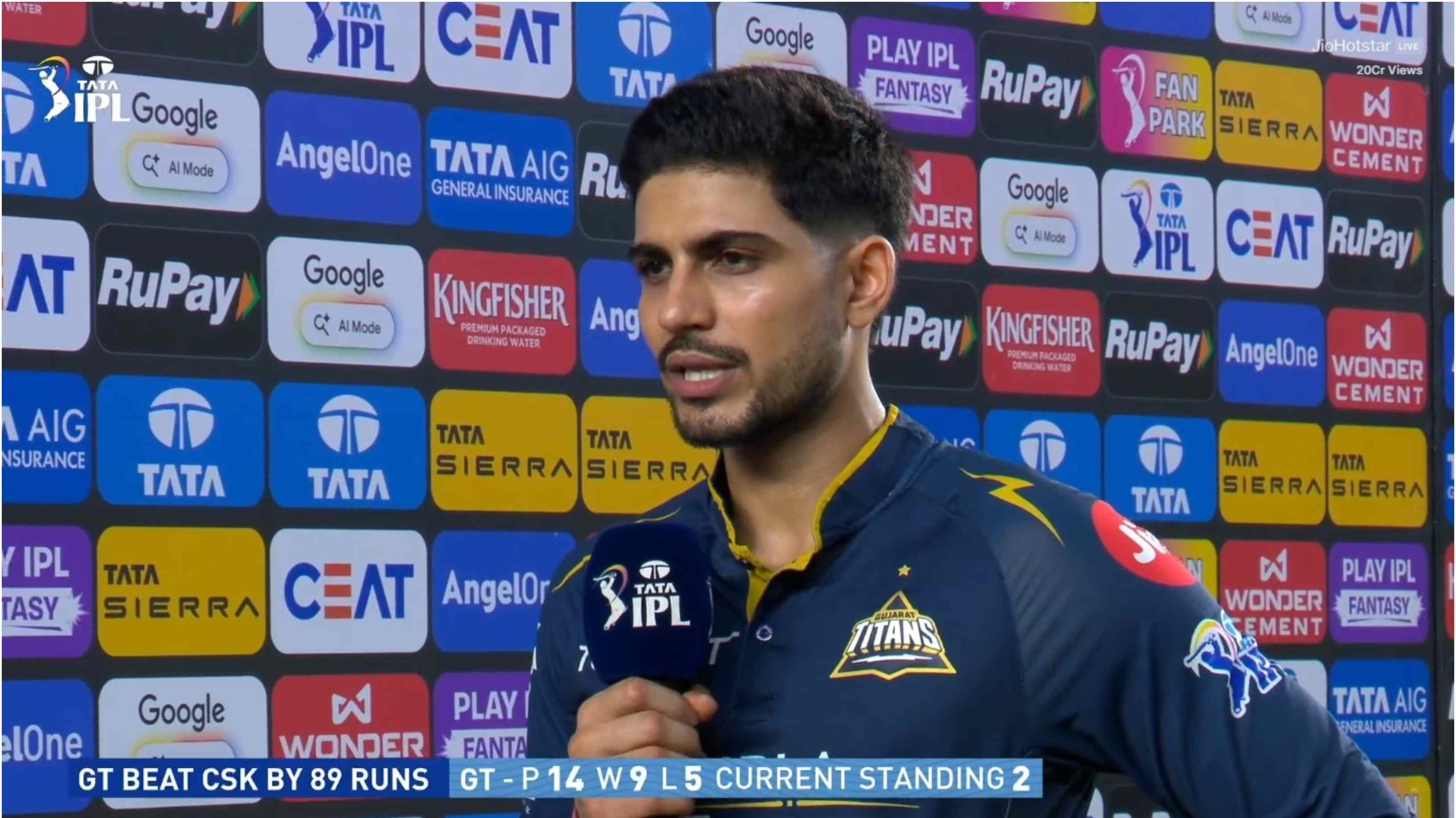 IPL 2026: “Happy to go with the momentum we have,” Shubman Gill expresses satisfaction after GT’s clinical win against CSK