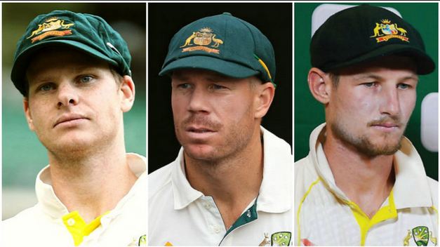 The trio were banned for their involvement in ball-tampering scandal in South Africa | Getty