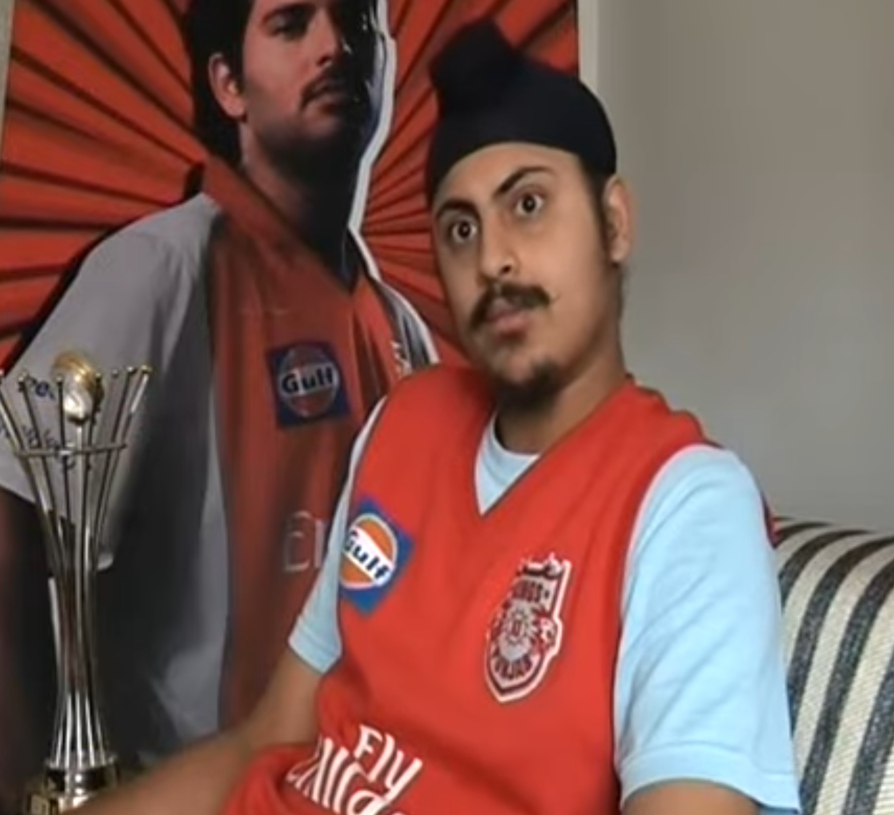 Amanpreet Singh Gill part of Kings XI Punjab | YouTube screen grab