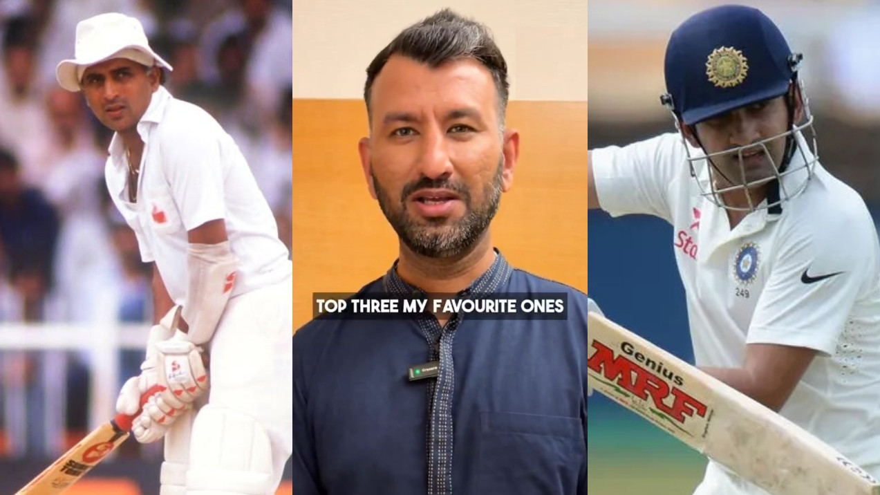 WATCH- Cheteshwar Pujara names India’s all-time top 3 Test openers; includes Sunil Gavaskar, snubs Gautam Gambhir
