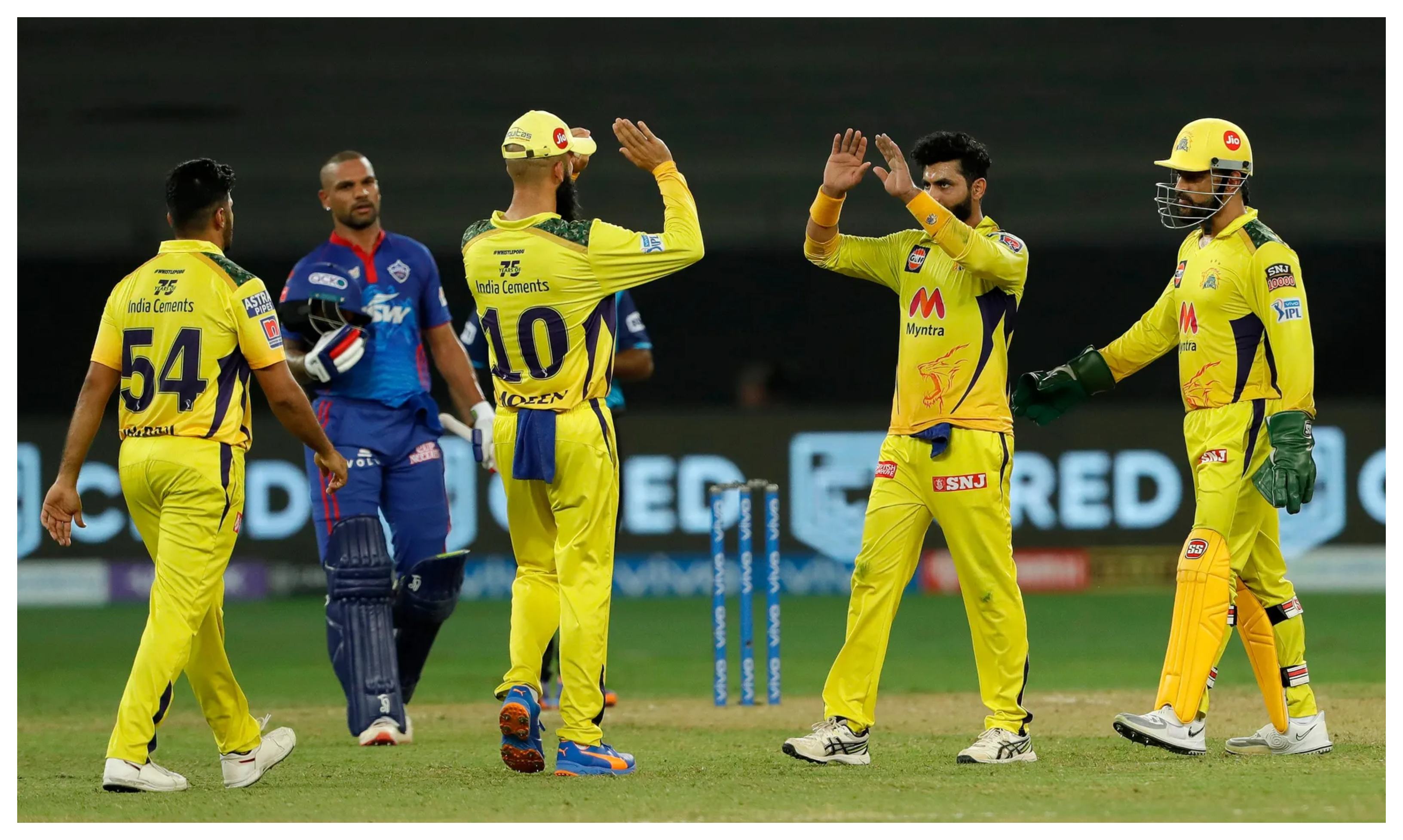 The match between DC and CSK went down the wire | BCCI/IPL