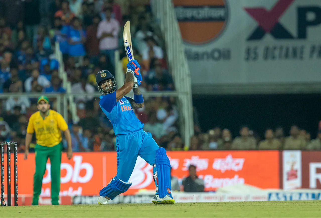 Suryakumar Yadav's audacious batting was on display during the 1st T20I | BCCI