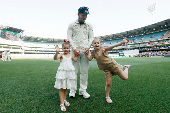 David Warner with his daughters | GETTY