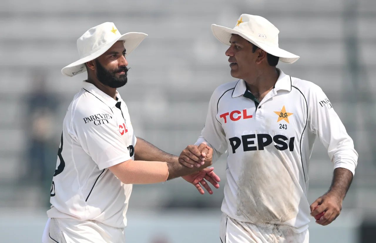 Sajid Khan took 9 wickets, while Noman Ali took 11 wickets in the match | Getty